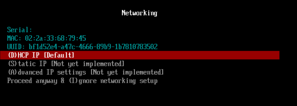 Network Settings