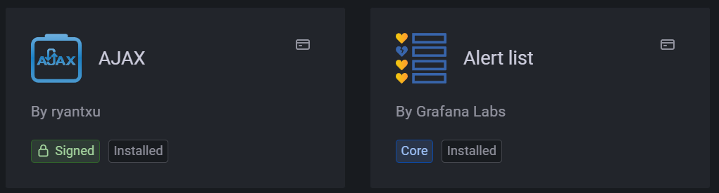 Image of core and signed plugins